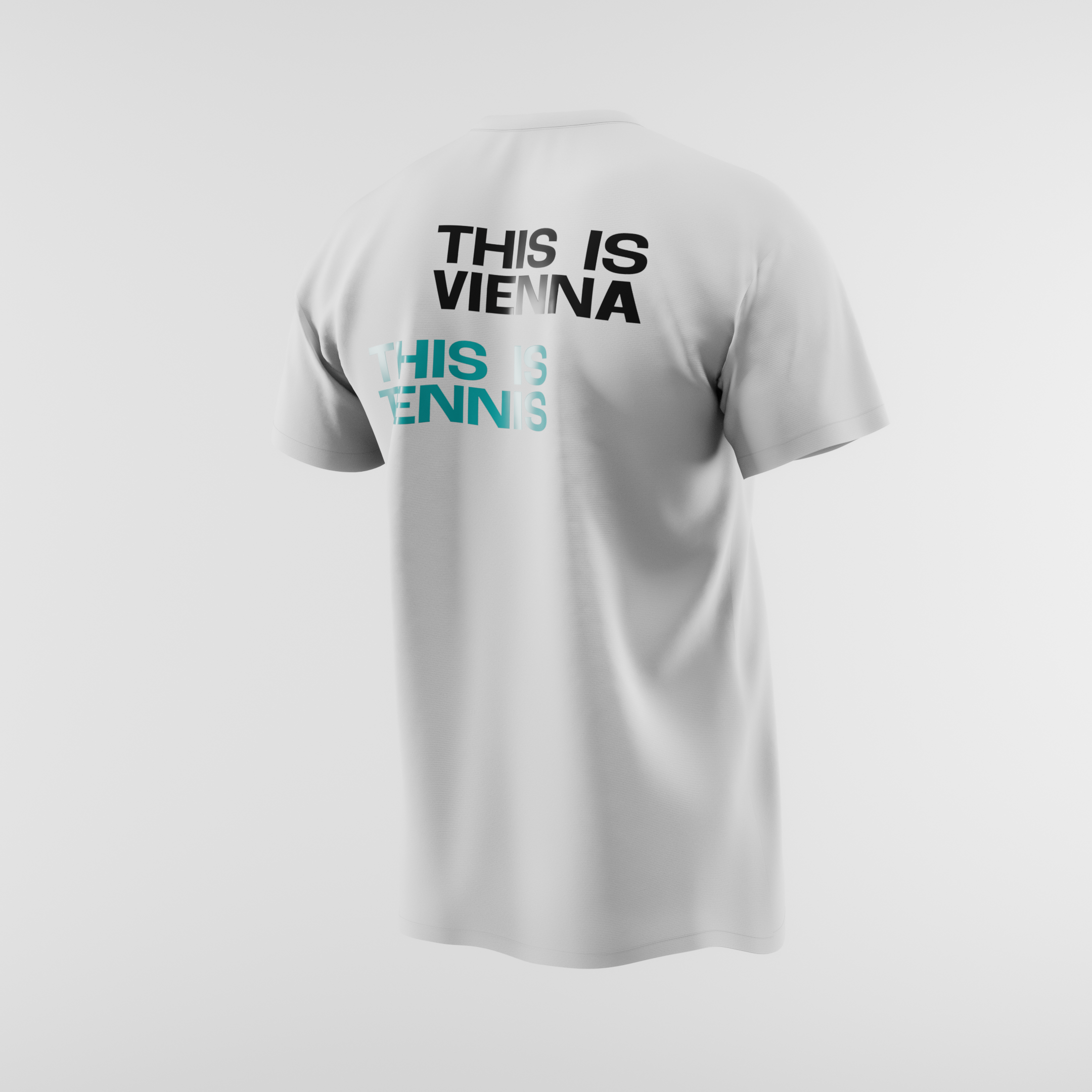 "This is Vienna - This is Tennis" T-Shirt  - Blue Edition