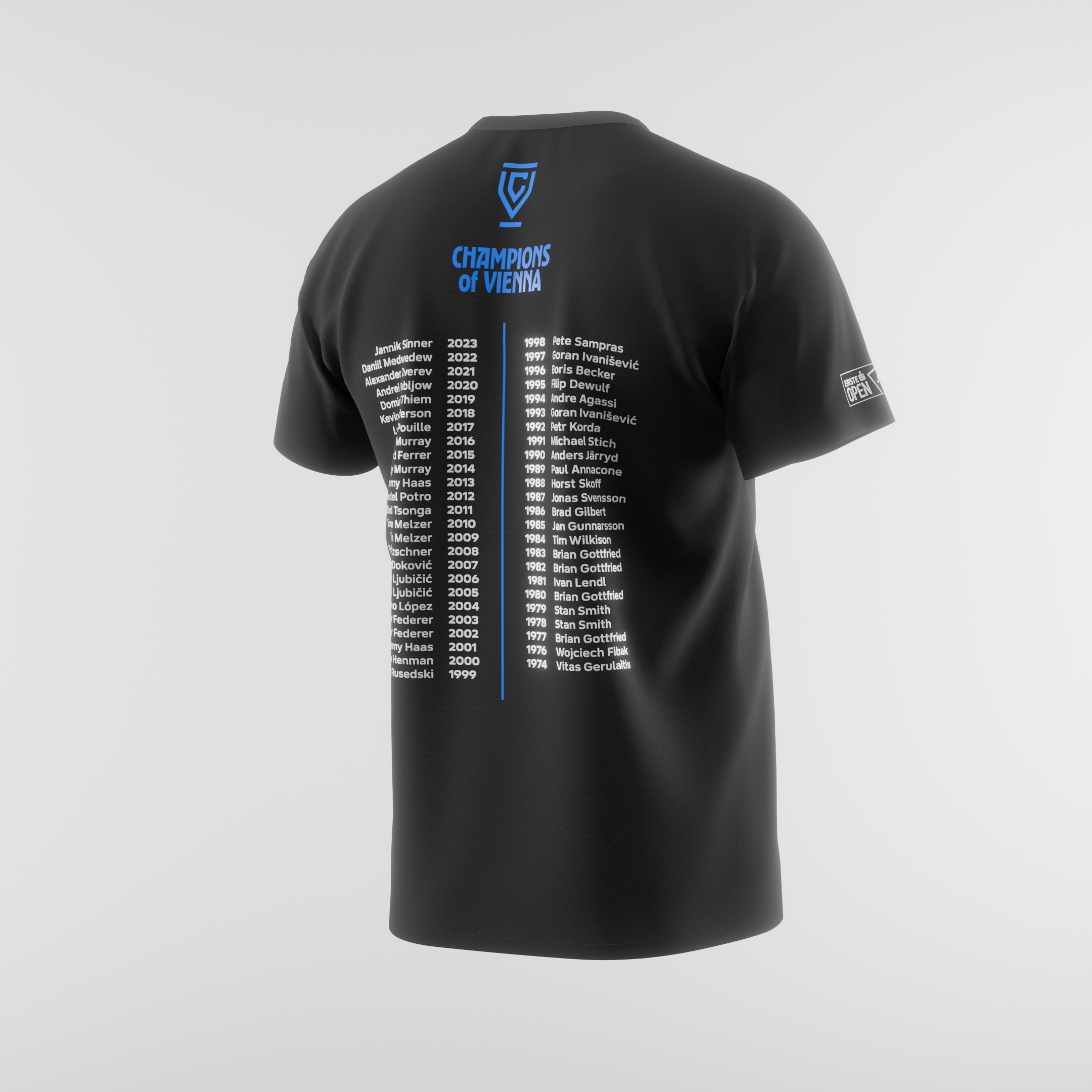 "Champions of Vienna" T-Shirt - Black Edition