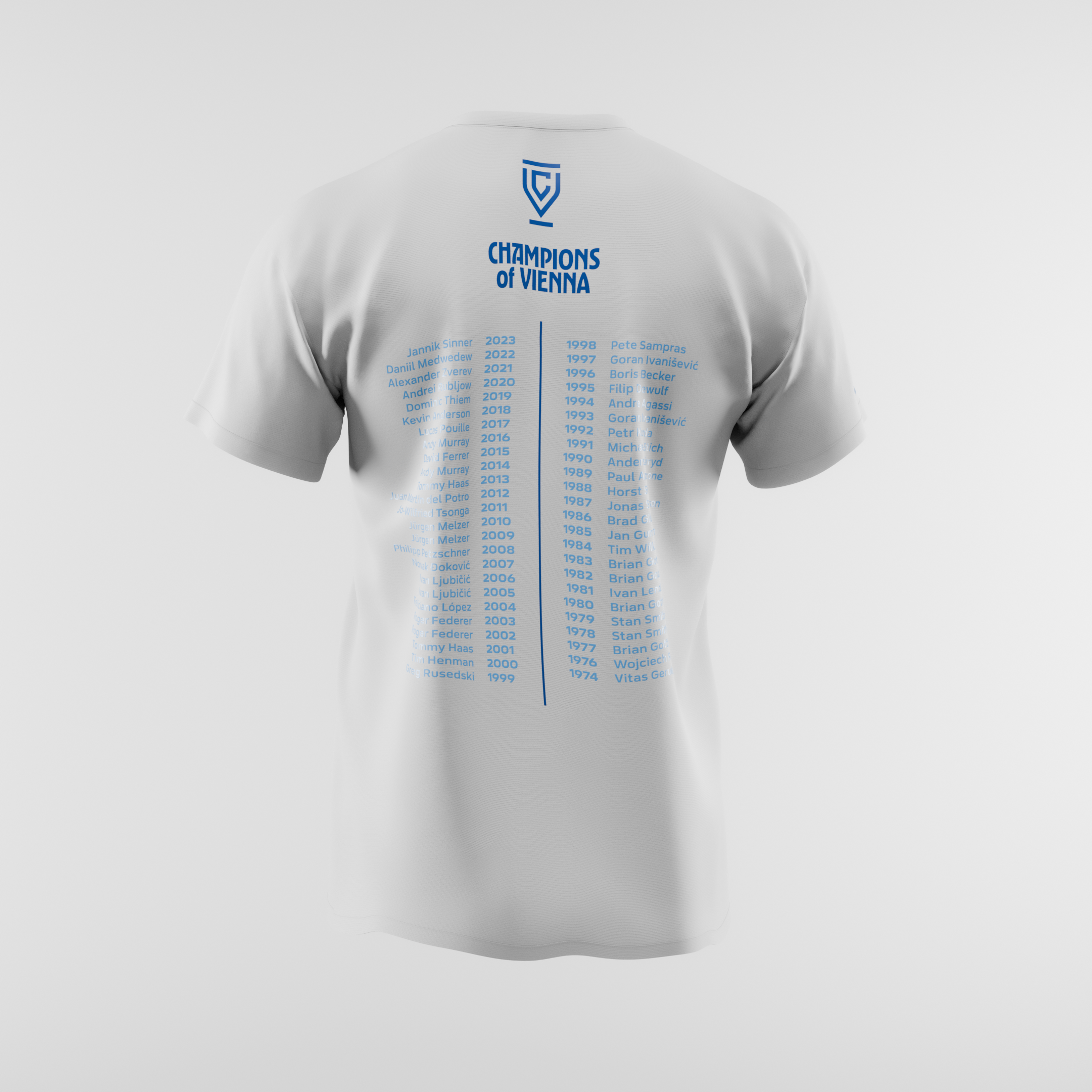 "Champions of Vienna" T-Shirt - White Edition