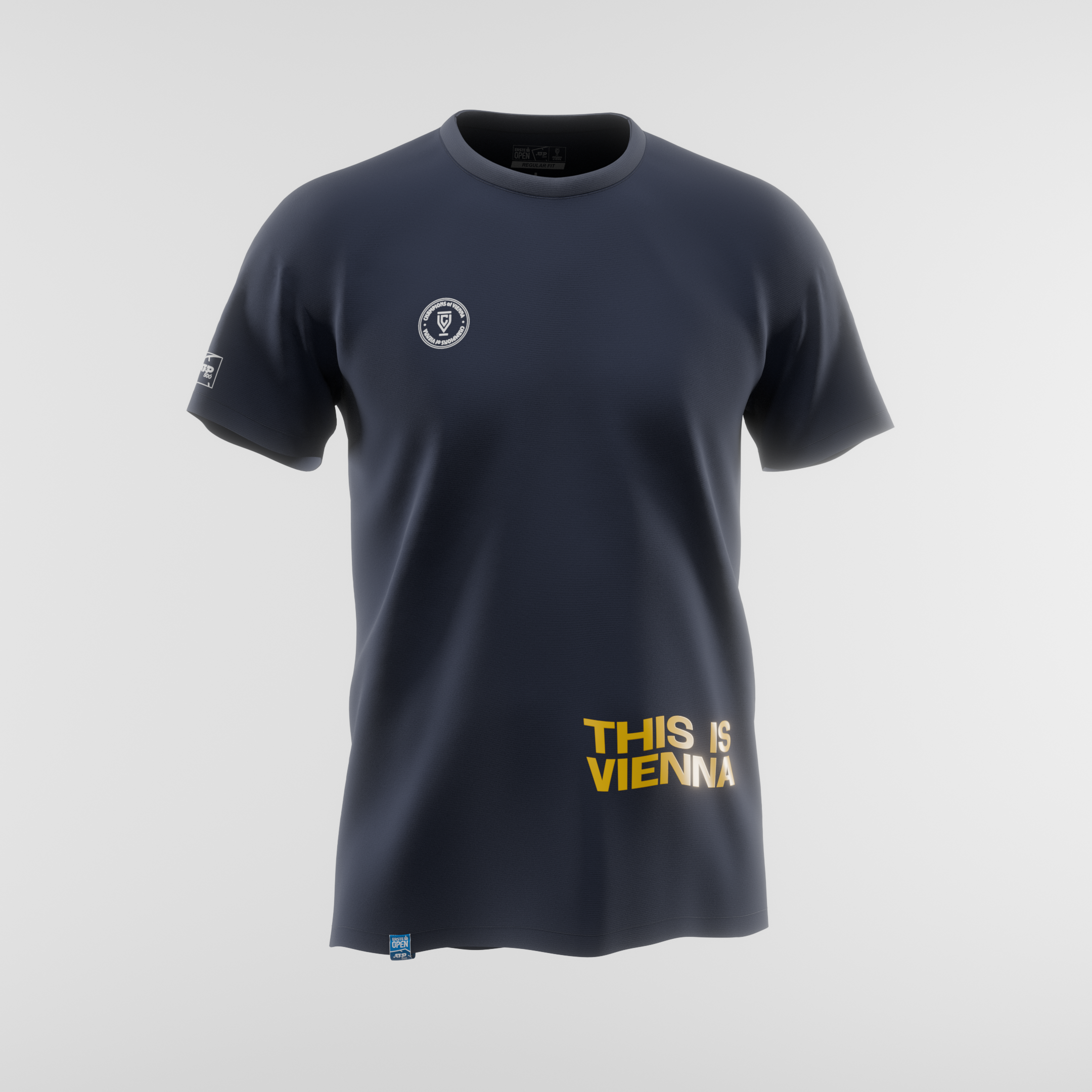 "This is Vienna - This is Tennis" T-Shirt - Navy Edition