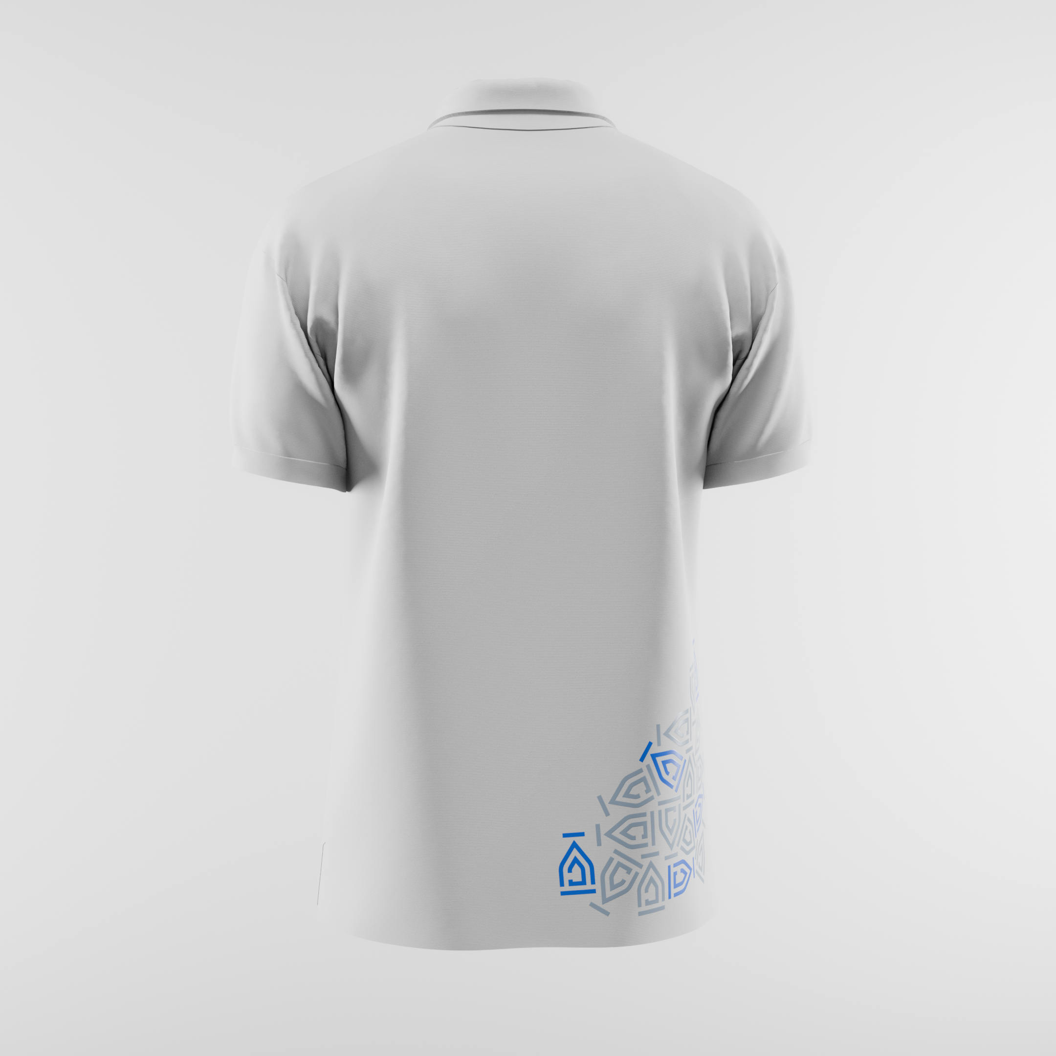 "EBO - ATP 500" Polo T-Shirt Men  - White Edition