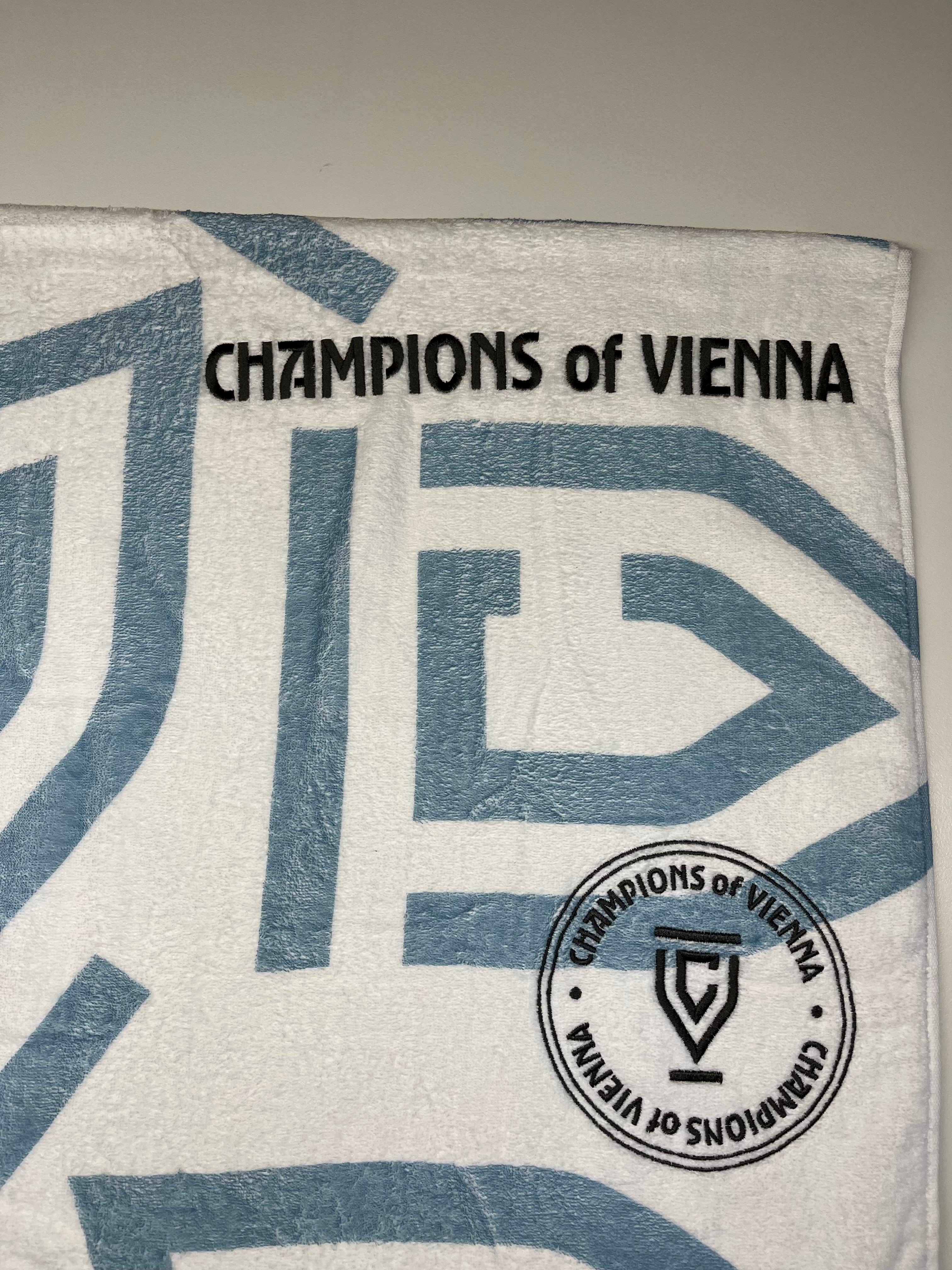 "Champions of Vienna" Merch Handtuch